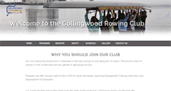 Desktop Screenshot of collingwoodrowing.com